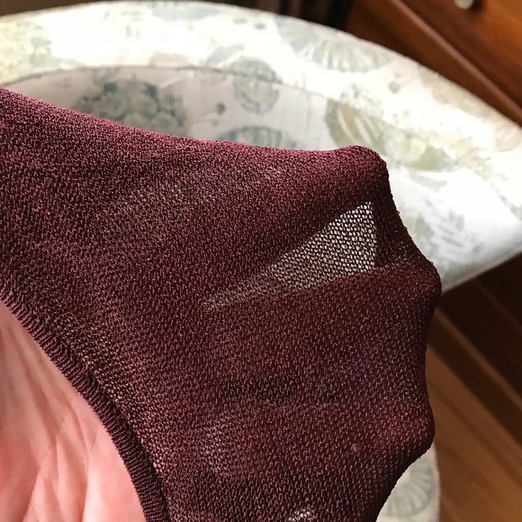 Guess Collection Sheer Top - size Medium, flaws - Picture 3 of 6